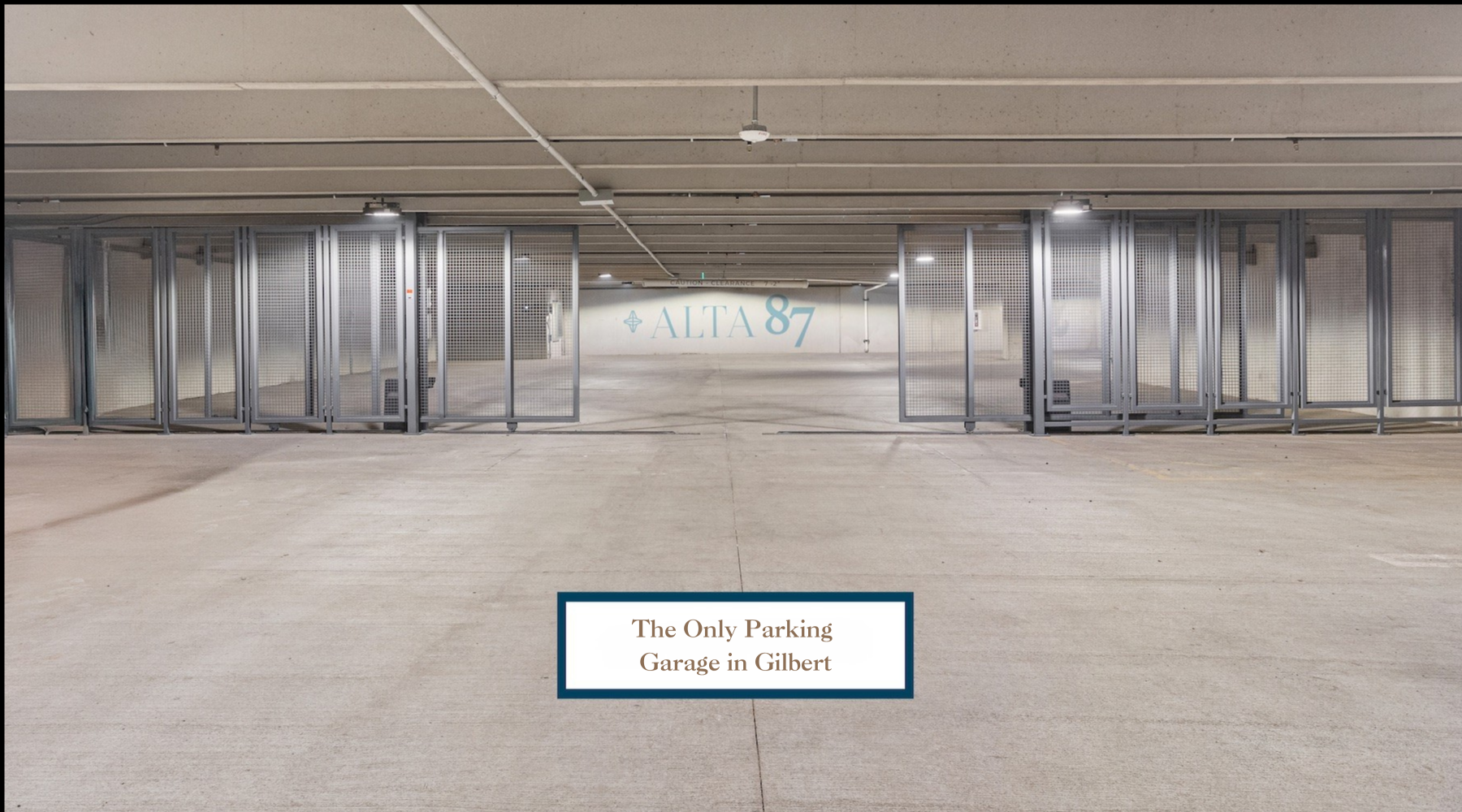 large parking garage